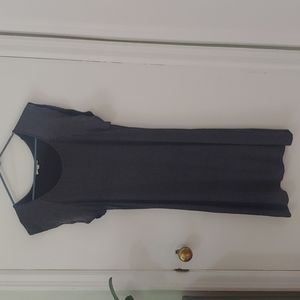 Como Blu Black and white horizontally stiped dress... Size=Medium